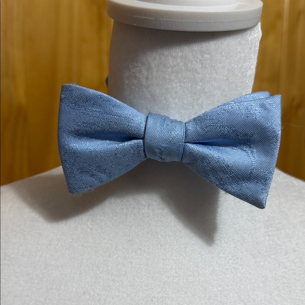 Madison Light Blue Adjustable Bow Tie